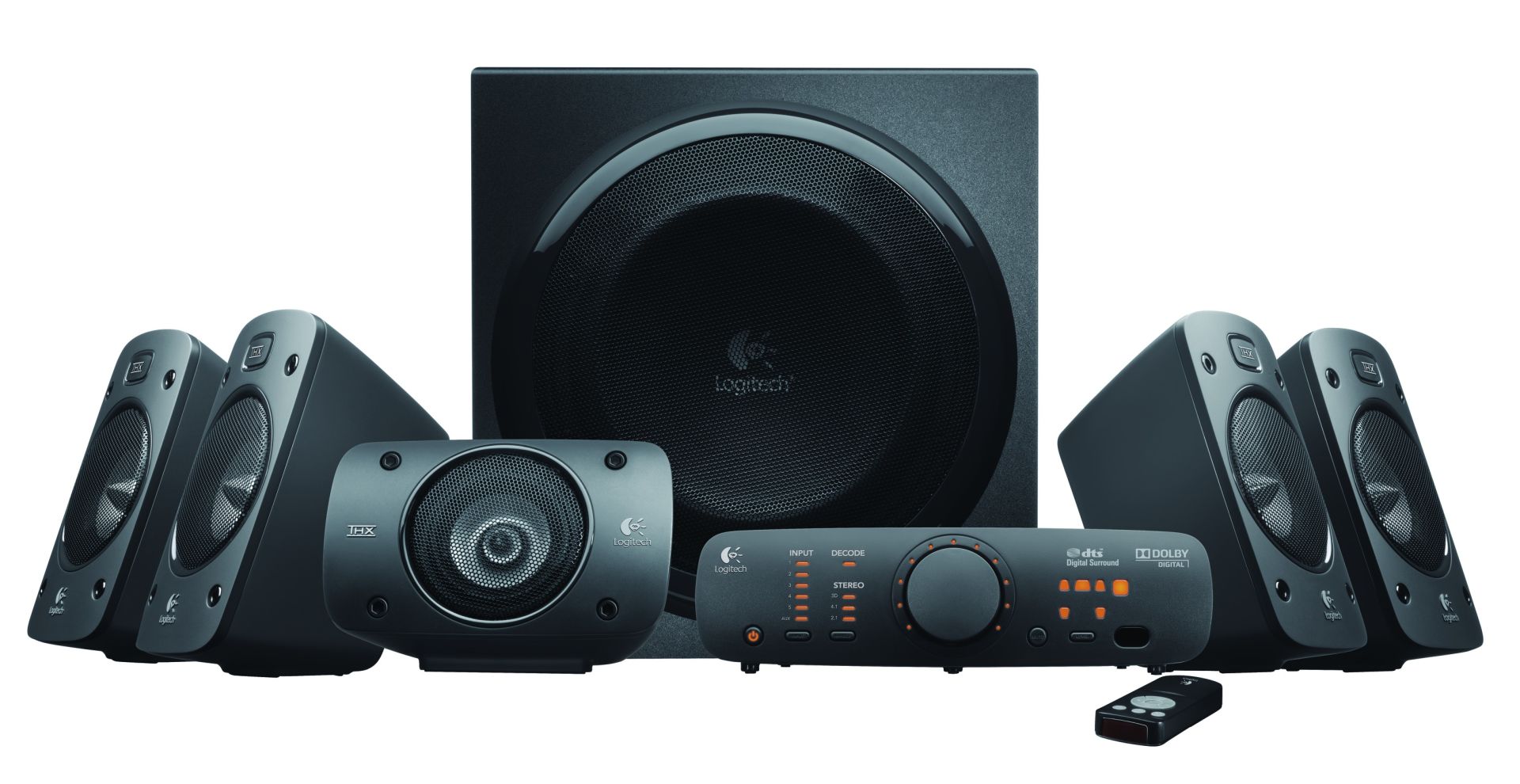 Logitech 980-000468 Z906 500W Siyah 5+1 Siyah Surround Ses Sistemi