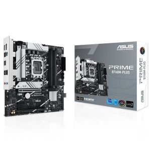 Asus Prime B760M-PLUS 7200MHz(OC) DDR5 Soket LGA1700 M.2 HDMI DP mATX Anakart