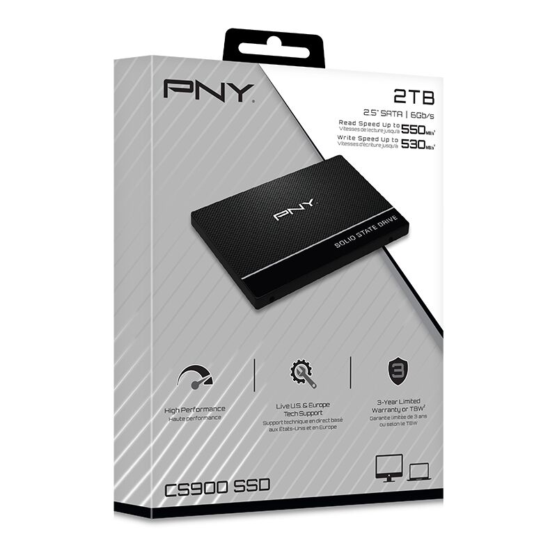 2TB PNY CS900 SSD 2,5'' SSD (SSD7CS900-2TB-RB)