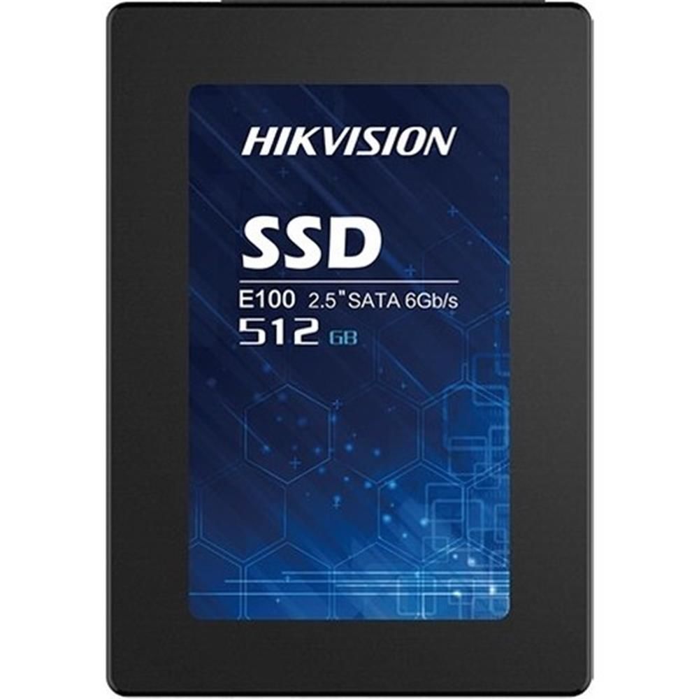 Hikvision 512GB E100 550-480MBs Sata 3 2.5'' HS-SSD-E100-512G Ssd Harddisk