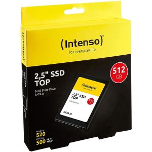 Intenso 512GB 3812450 Top 520MB--500MB-s 2.5'' Sata 3 Ssd