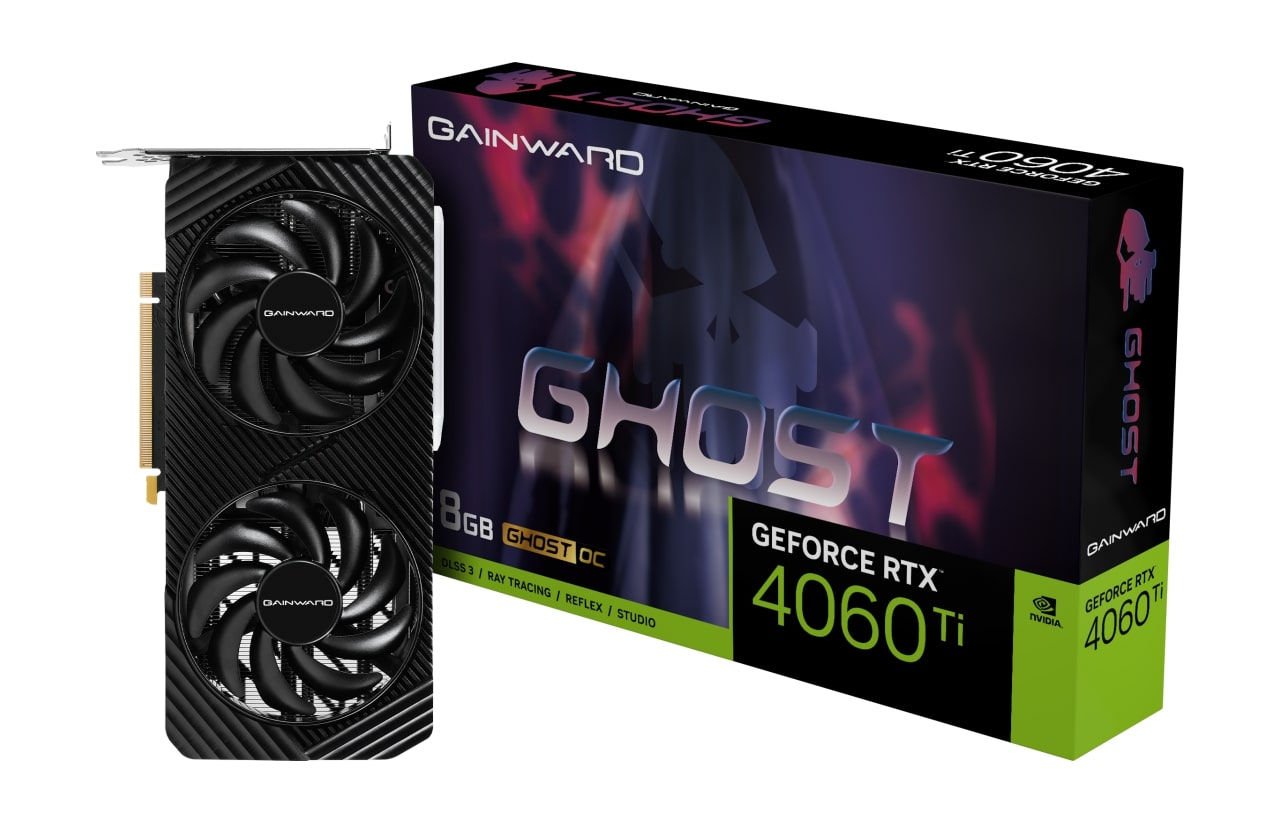 GAINWARD RTX4060Ti GHOST OC 8GB GDDR6 128bit