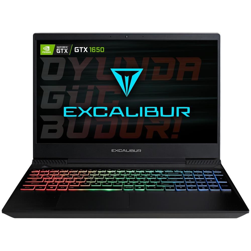 Casper Excalibur G770.1245-8VH0T-B i5 12450H 8GB 500GB SSD GTX1650 W11 Home 15.6'' FHD Notebook