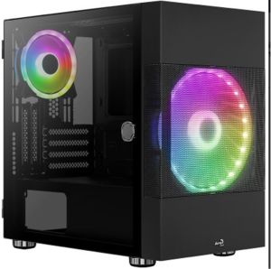 Aerocool-AE ATMC 500 Atomic 500W 1 x 20cm ve 1 x 12cm ARGB Fan