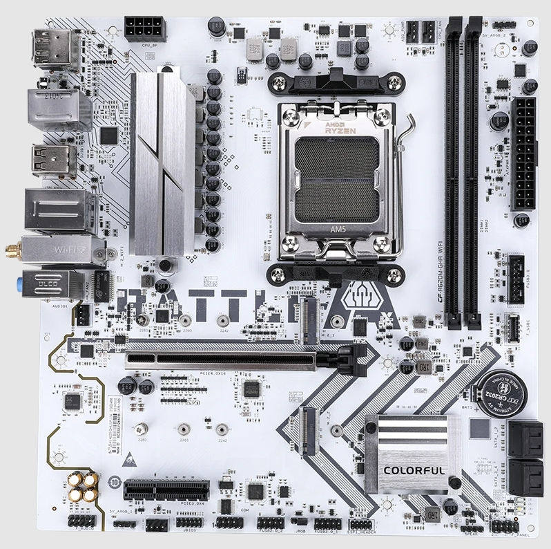 COLORFUL BATTLE-AX A620M-GHA WIFI V14 DDR5 7600Mhz