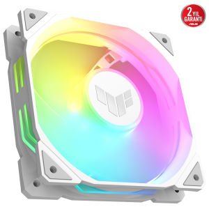 ASUS TUF TR120 120MM ARGB 3IN1 BEYAZ KASA FANI